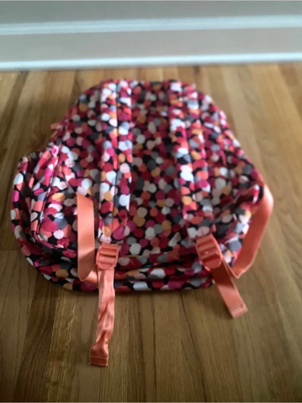 Vera Bradley Lighten Up Just Right Backpack Pixie Confetti Bag School Travel